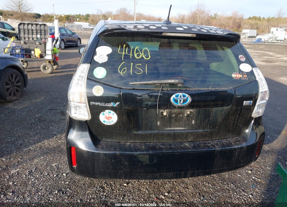2012 TOYOTA PRIUS V THREE VIN: JTDZN3EU3C3018761