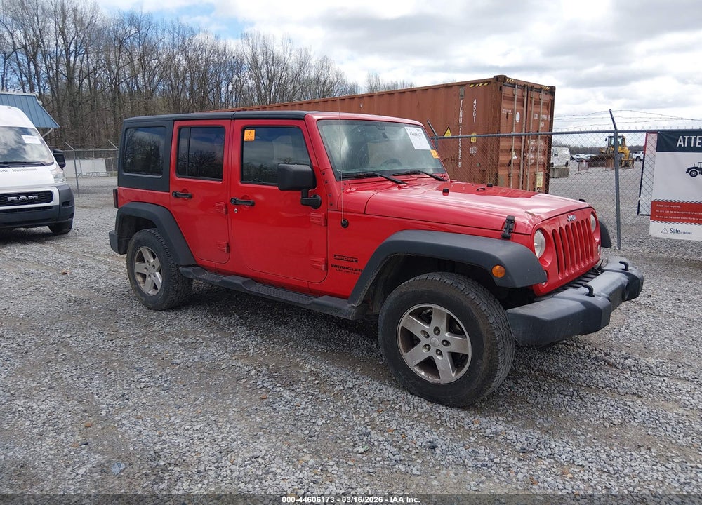 2016 JEEP WRANGLER UNLIMITED SPORT VIN: 1C4BJWDG6GL158464