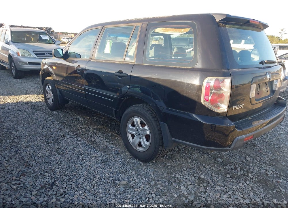 2007 HONDA PILOT LX VIN: 5FNYF28157B003093