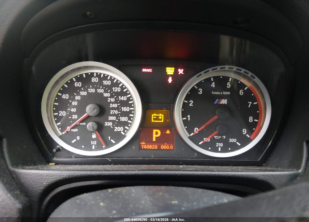 2008 BMW M3 VIN: WBSWD93568PY42718