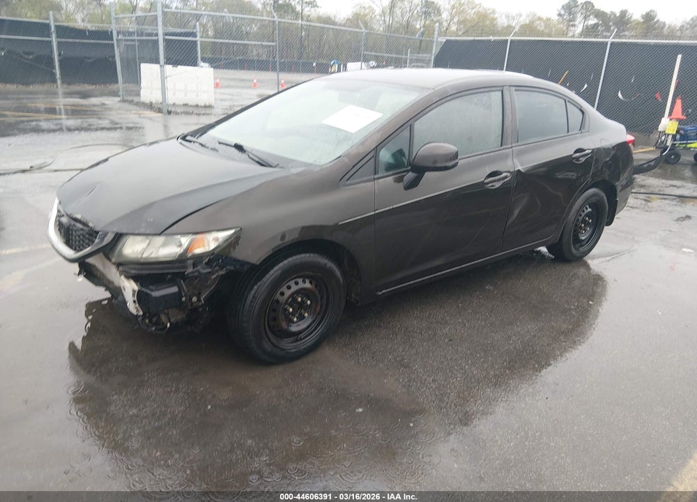 2013 HONDA CIVIC LX VIN: 2HGFB2F52DH589428