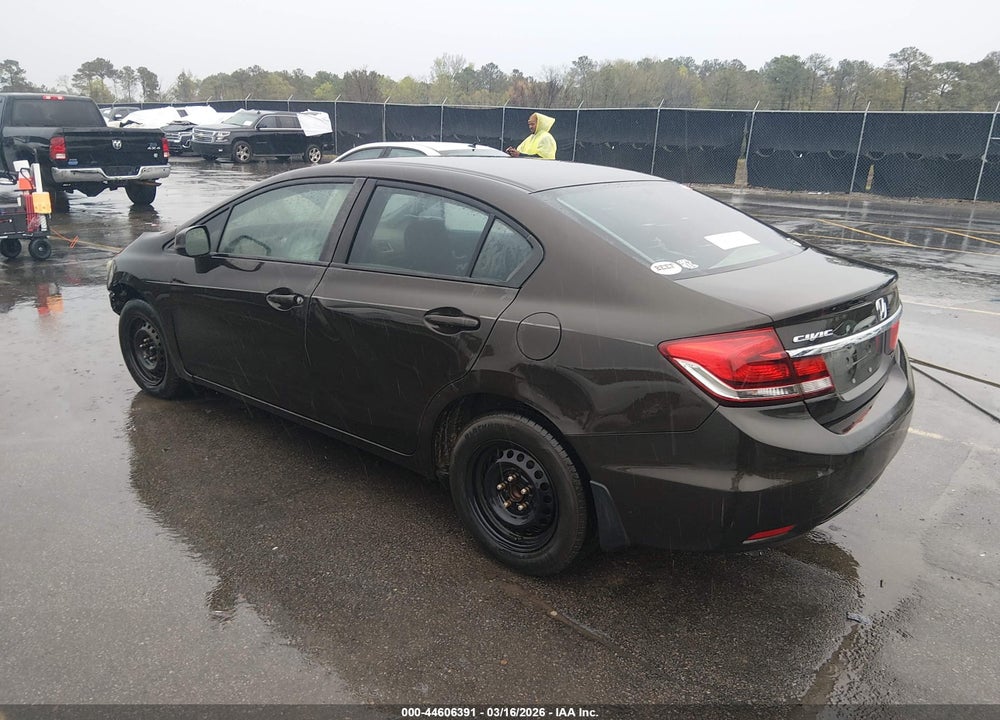 2013 HONDA CIVIC LX VIN: 2HGFB2F52DH589428