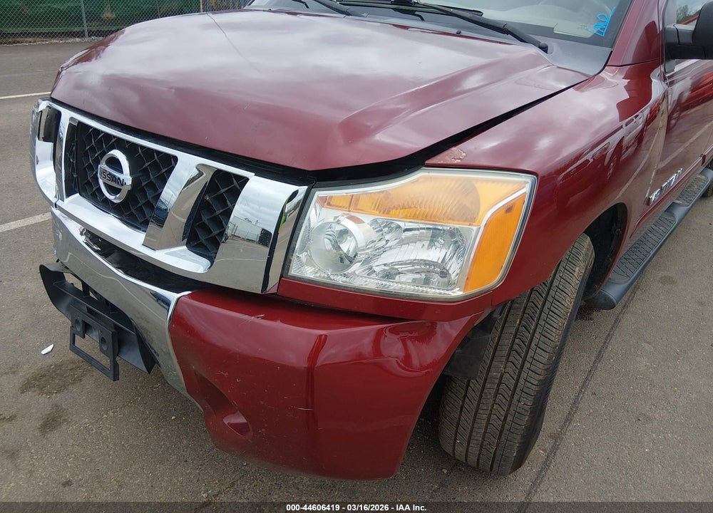 2008 NISSAN TITAN SE VIN: 1N6BA07D28N311701