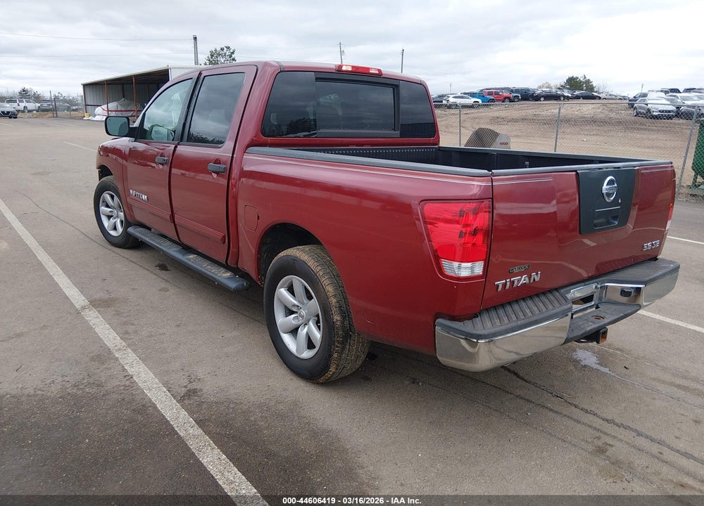 2008 NISSAN TITAN SE VIN: 1N6BA07D28N311701