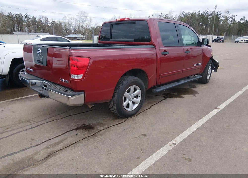 2008 NISSAN TITAN SE VIN: 1N6BA07D28N311701