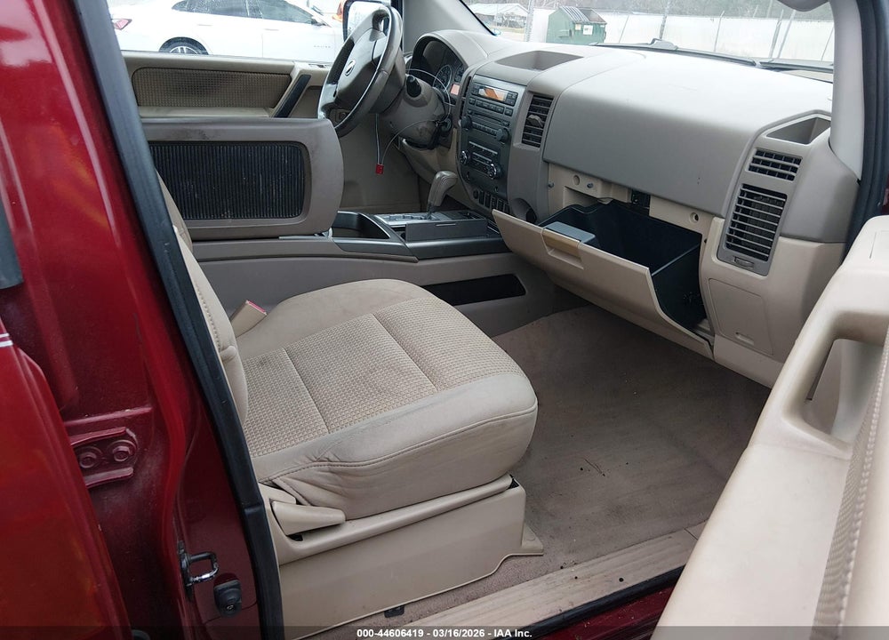 2008 NISSAN TITAN SE VIN: 1N6BA07D28N311701
