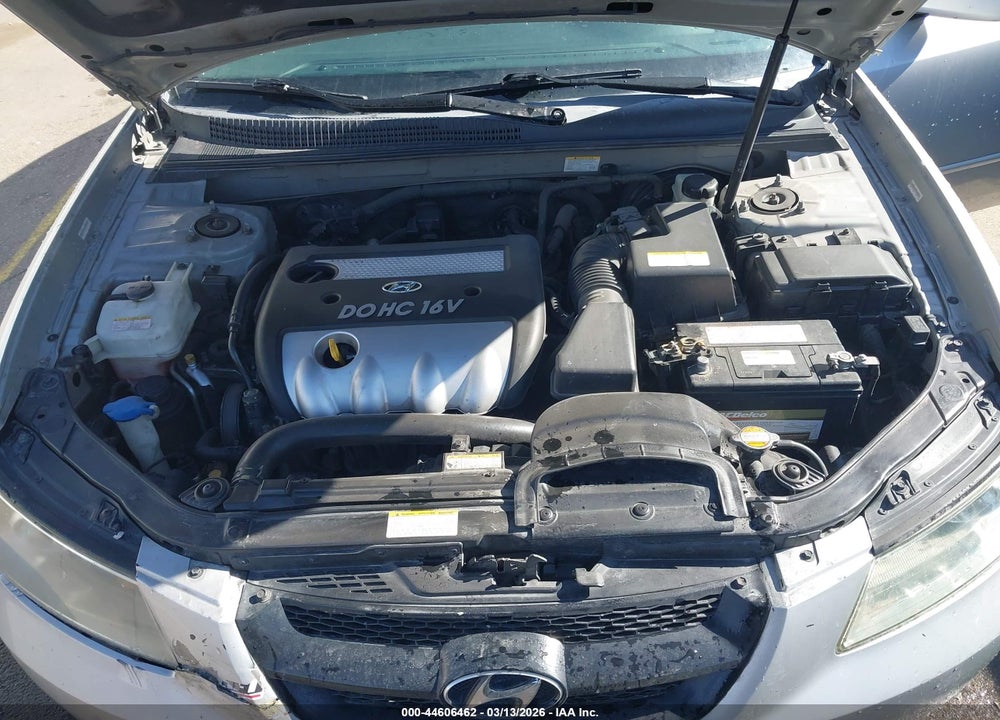 2007 HYUNDAI SONATA GLS VIN: 5NPET46C67H270322