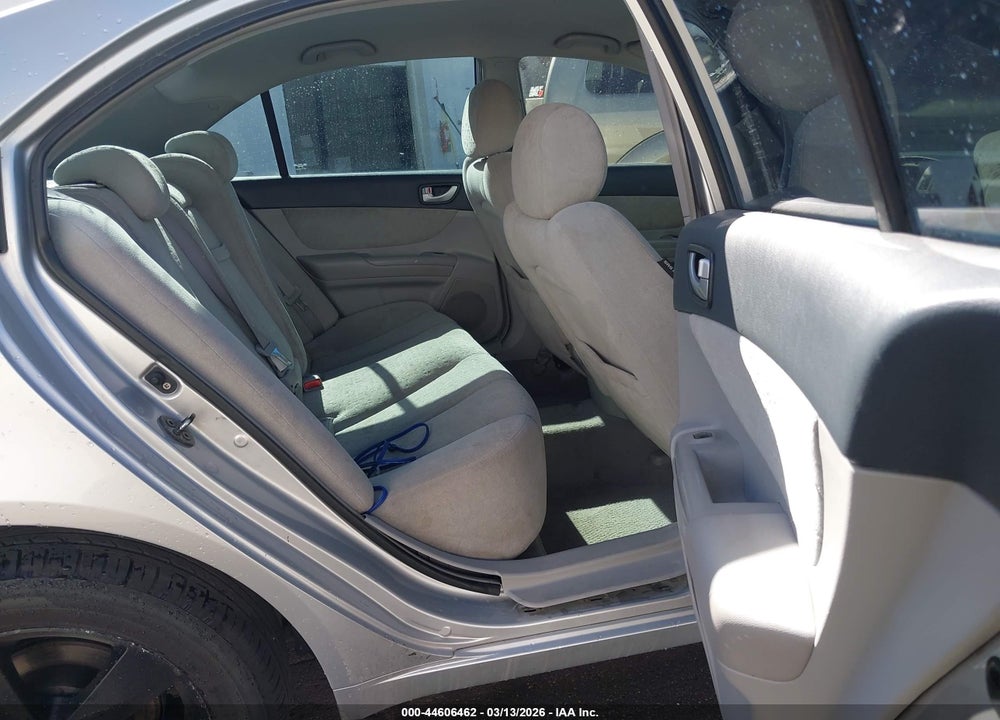 2007 HYUNDAI SONATA GLS VIN: 5NPET46C67H270322