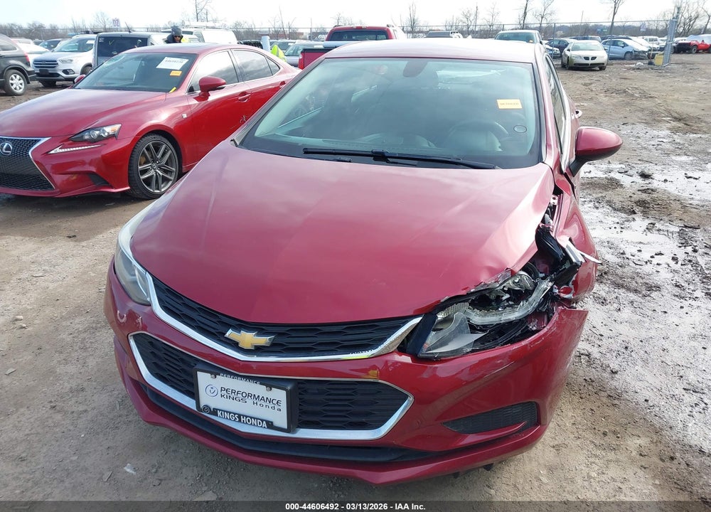 2018 CHEVROLET CRUZE LT AUTO VIN: 3G1BE6SM4JS571541