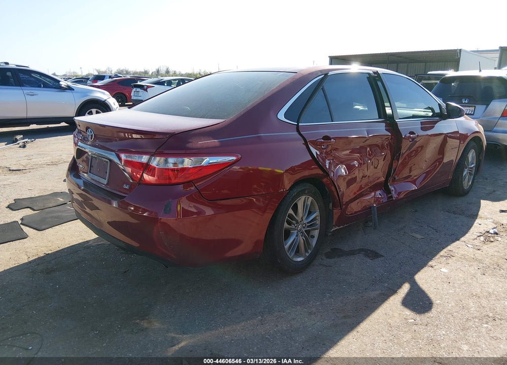 2016 TOYOTA CAMRY SE VIN: 4T1BF1FK6GU600851