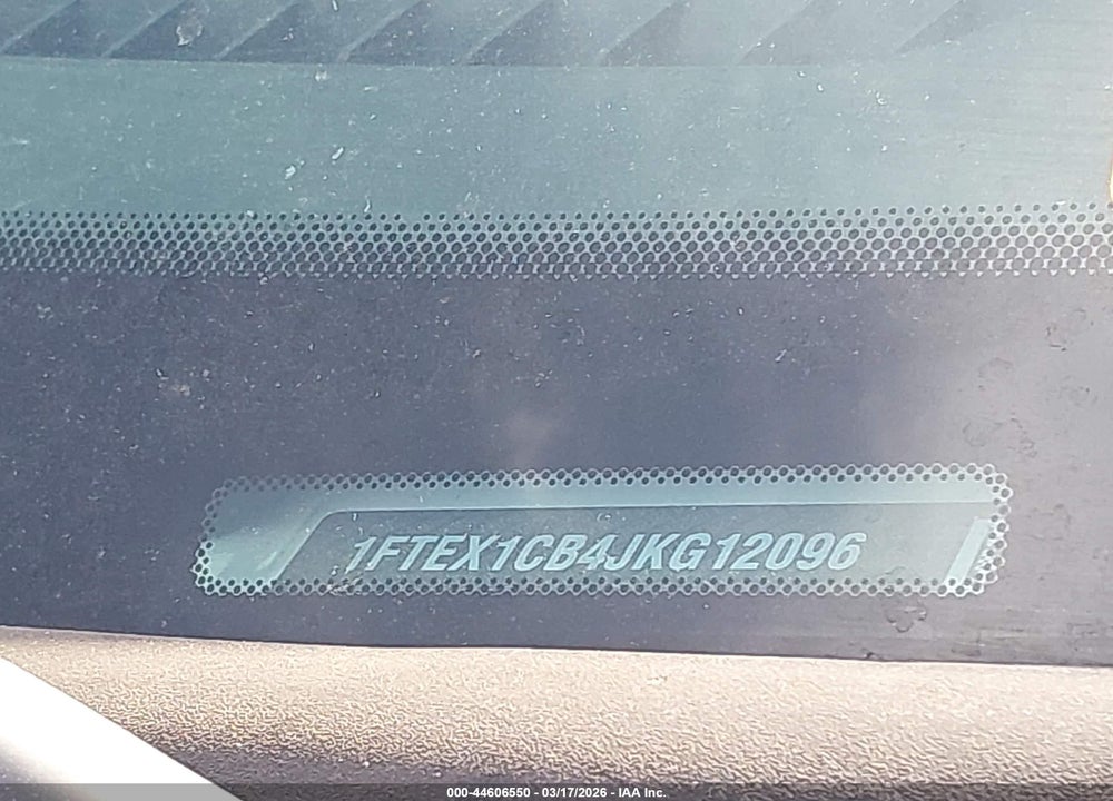 2018 FORD F-150 XLT VIN: 1FTEX1CB4JKG12096