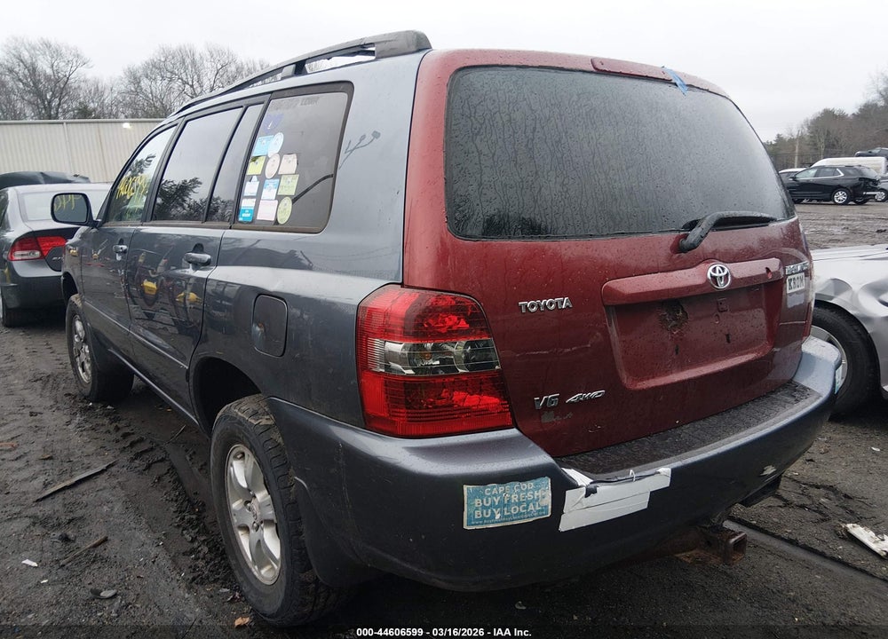 2006 TOYOTA HIGHLANDER VIN: 1TEEP21AX60160590