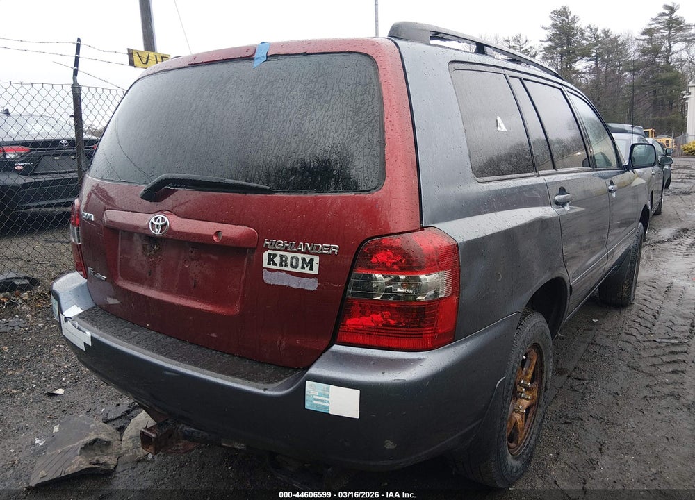 2006 TOYOTA HIGHLANDER VIN: 1TEEP21AX60160590
