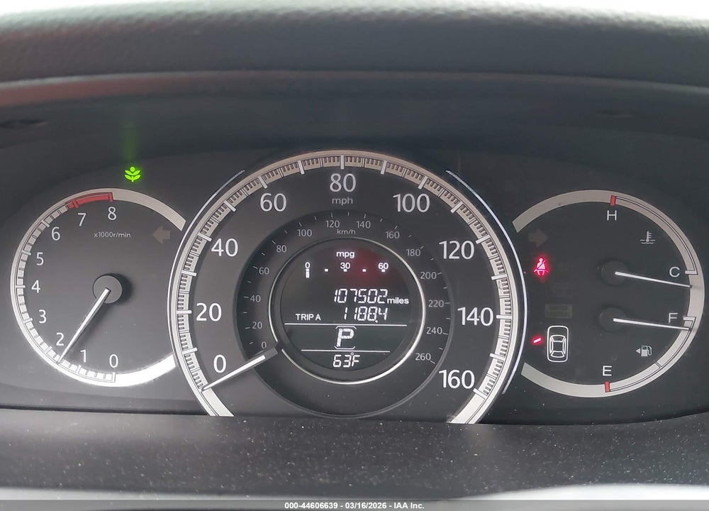 2013 HONDA ACCORD LX VIN: 1HGCR2F33DA233209