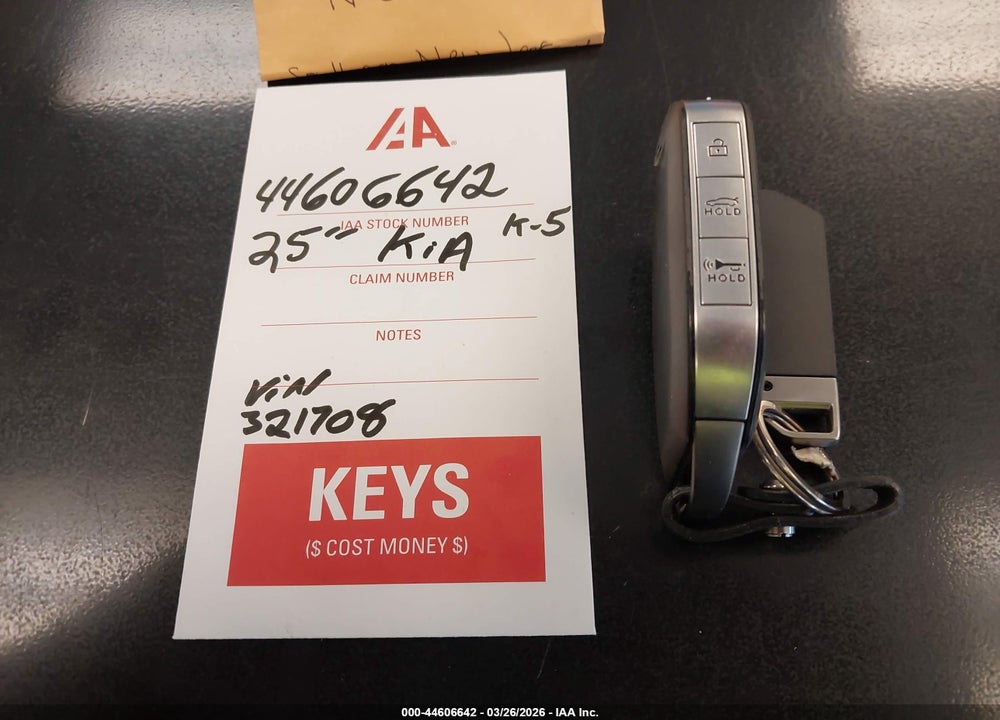 2025 KIA K5 VIN: KNAG24J75S5321708
