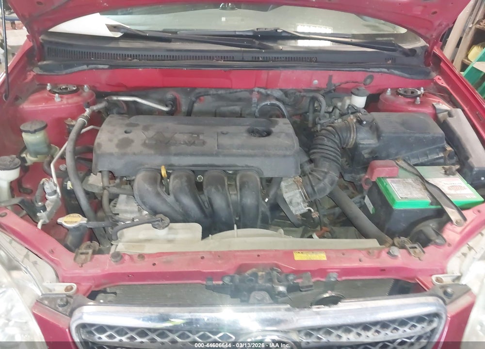 2008 TOYOTA COROLLA LE VIN: 2T1BR32E38C857682