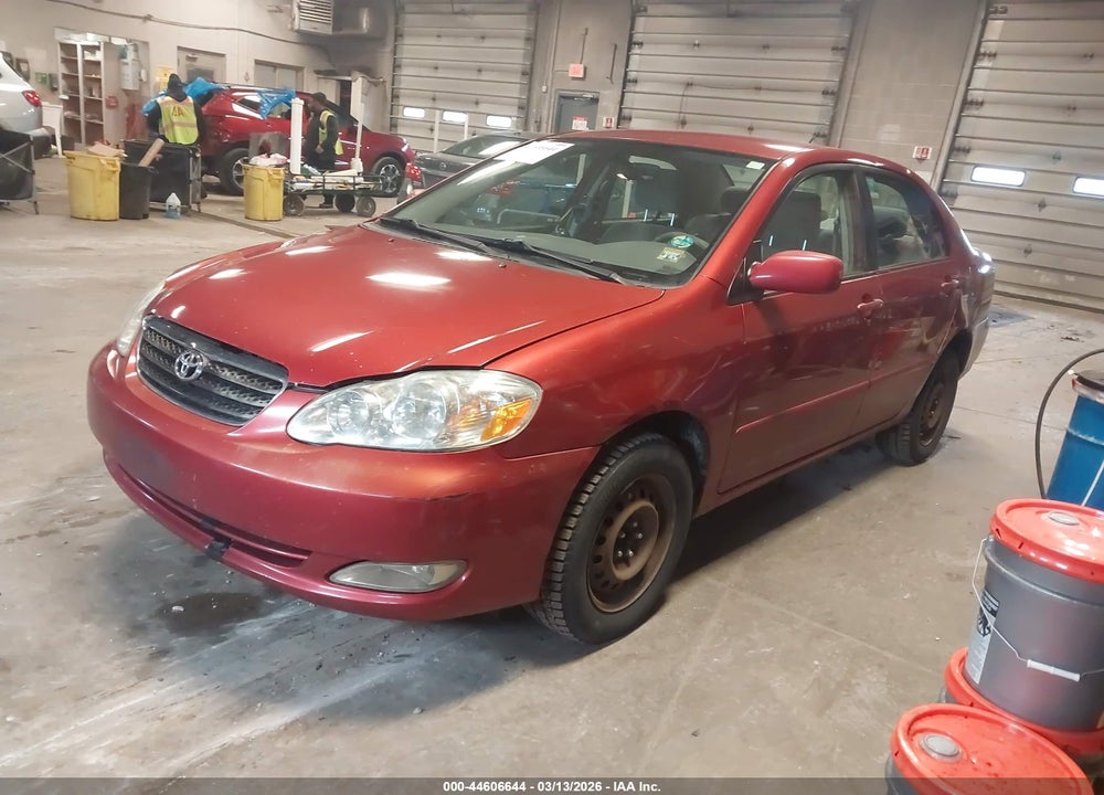 2008 TOYOTA COROLLA LE VIN: 2T1BR32E38C857682
