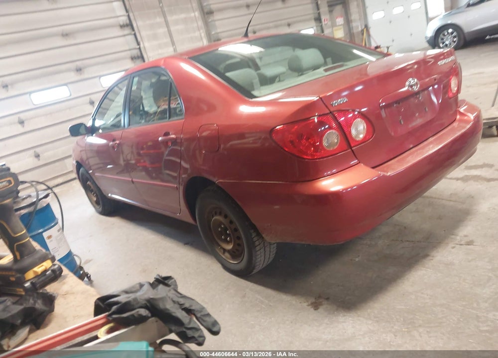 2008 TOYOTA COROLLA LE VIN: 2T1BR32E38C857682