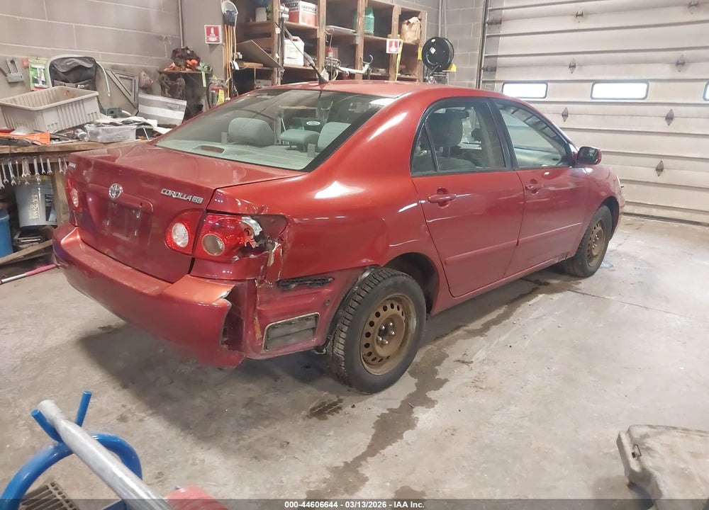2008 TOYOTA COROLLA LE VIN: 2T1BR32E38C857682