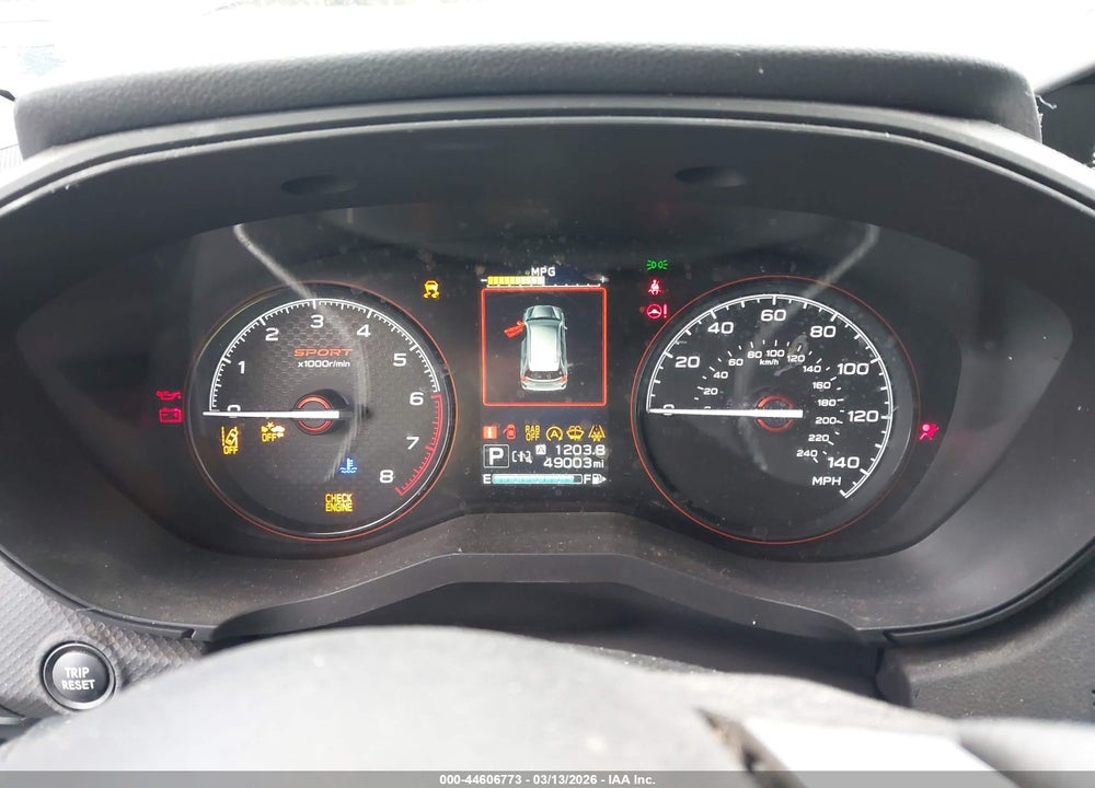 2020 SUBARU FORESTER SPORT VIN: JF2SKAMC1LH557827