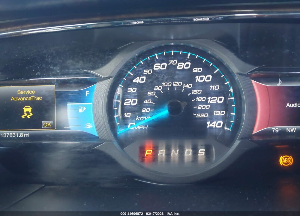 2013 FORD TAURUS LIMITED VIN: 1FAHP2F88DG197798