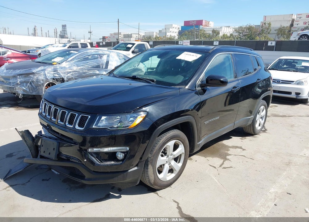 2021 JEEP COMPASS LATITUDE FWD VIN: 3C4NJCBB4MT501825
