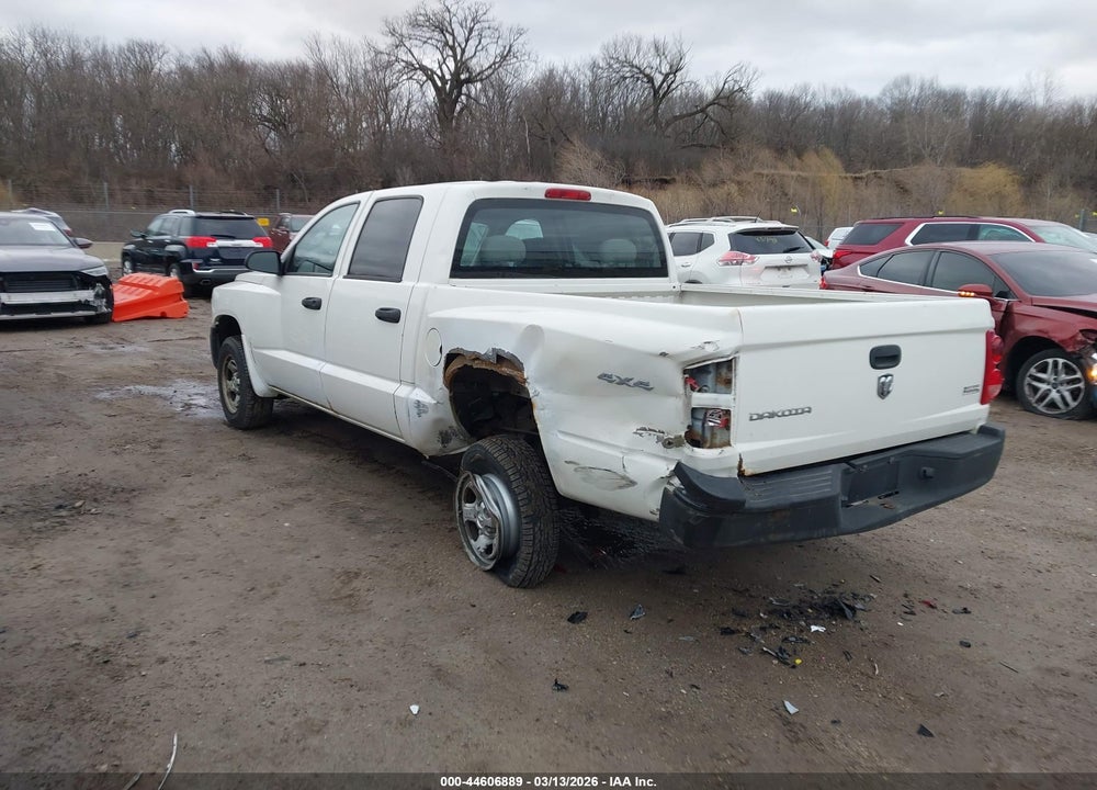 2008 DODGE DAKOTA ST VIN: 1D7HW28K98S638725