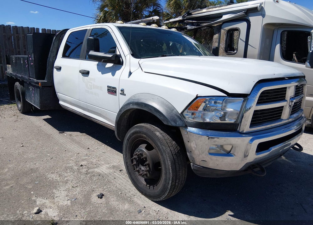 2011 RAM 4500 HD CHASSIS ST/SLT/LAIE VIN: 3D6WU6CL2BG501813