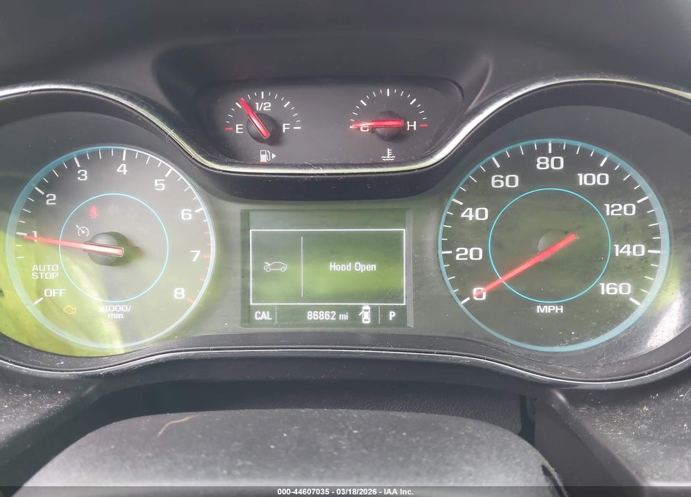 2017 CHEVROLET CRUZE LT AUTO VIN: 1G1BE5SM3H7207033