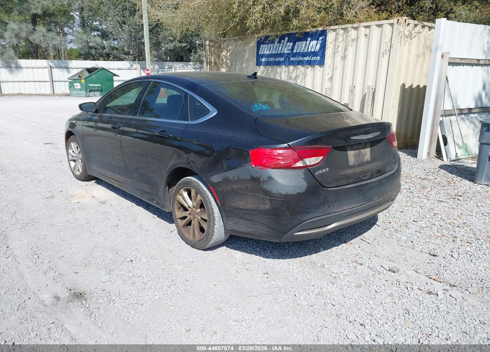 2016 CHRYSLER 200 LIMITED PLATINUM VIN: 1C3CCCAB4GN192725