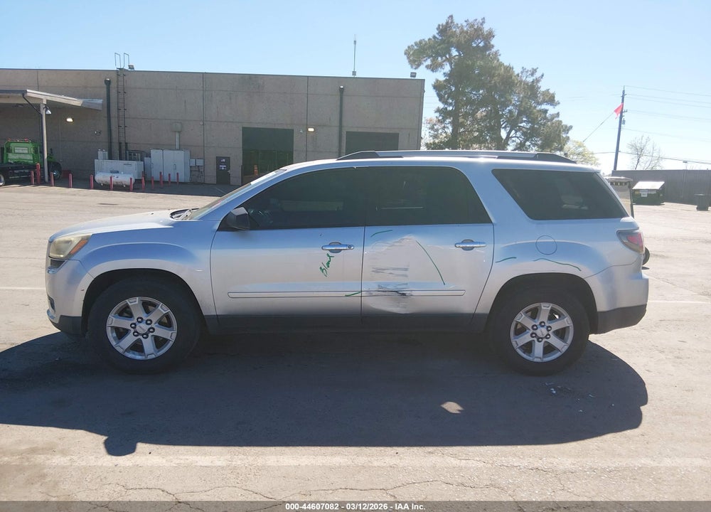 2013 GMC ACADIA SLE-1 VIN: 1GKKRNEDXDJ170815