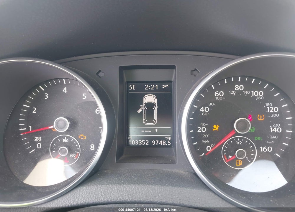 2014 VOLKSWAGEN JETTA SPORTWAGEN 2.5L SE VIN: 3VWPP7AJXEM627817