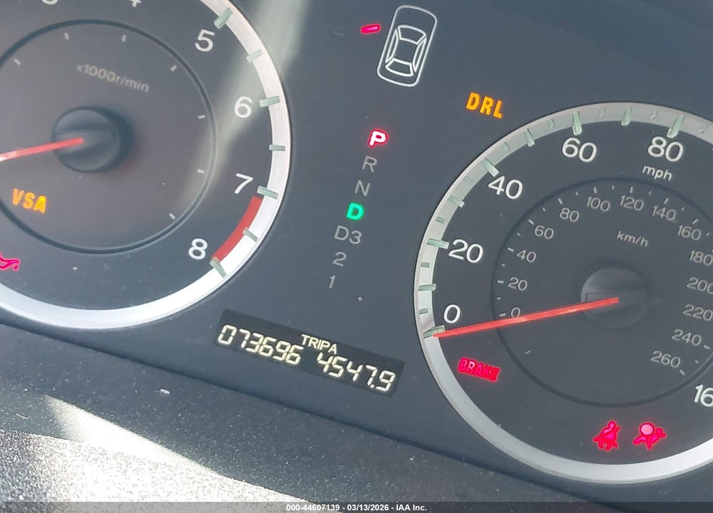 2010 HONDA ACCORD 2.4 EX VIN: 1HGCP2F75AA071667