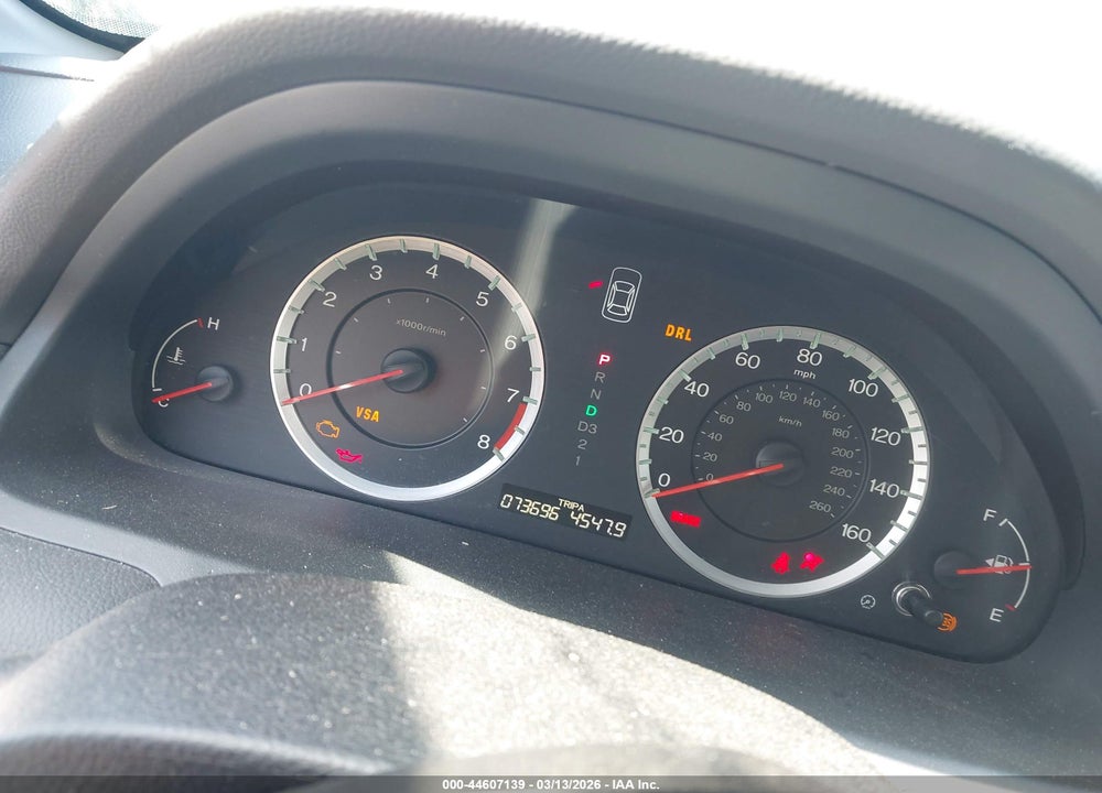 2010 HONDA ACCORD 2.4 EX VIN: 1HGCP2F75AA071667