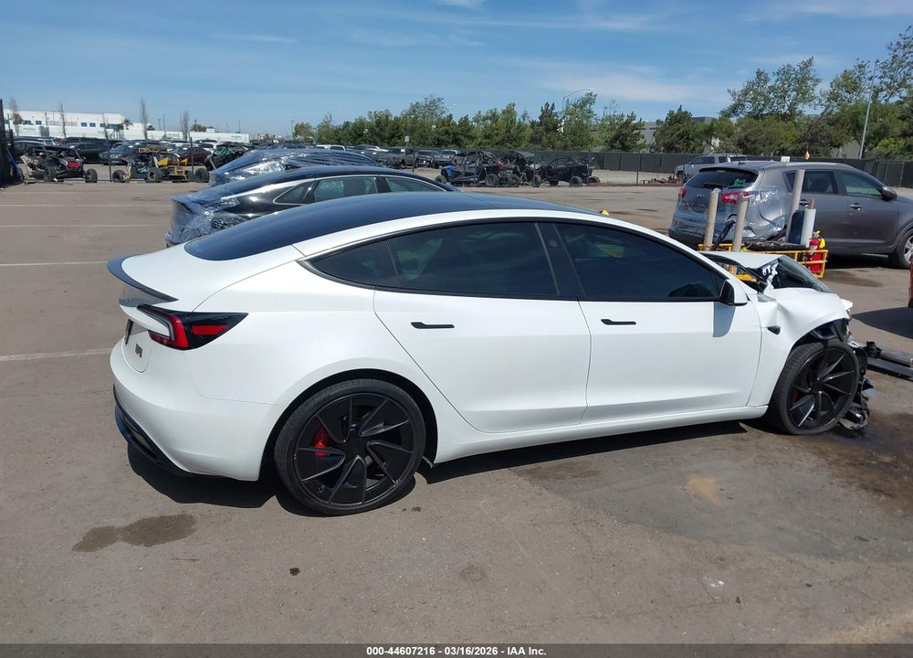 2025 TESLA MODEL 3 PERFORMANCE ALL-WHEEL DRIVE VIN: 5YJ3E1ET7SF084815