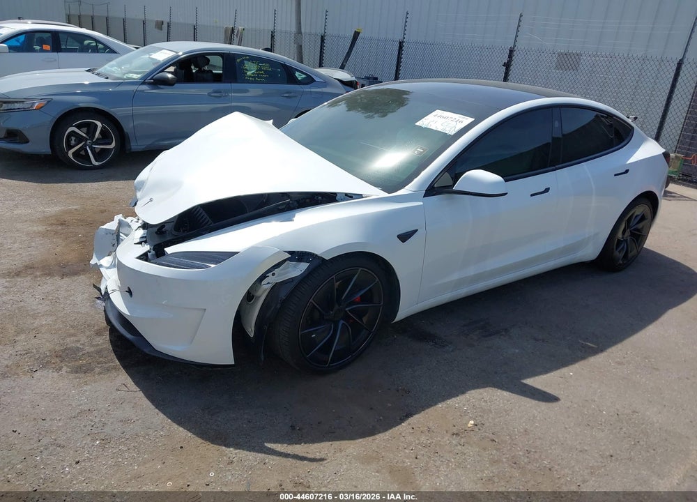 2025 TESLA MODEL 3 PERFORMANCE ALL-WHEEL DRIVE VIN: 5YJ3E1ET7SF084815