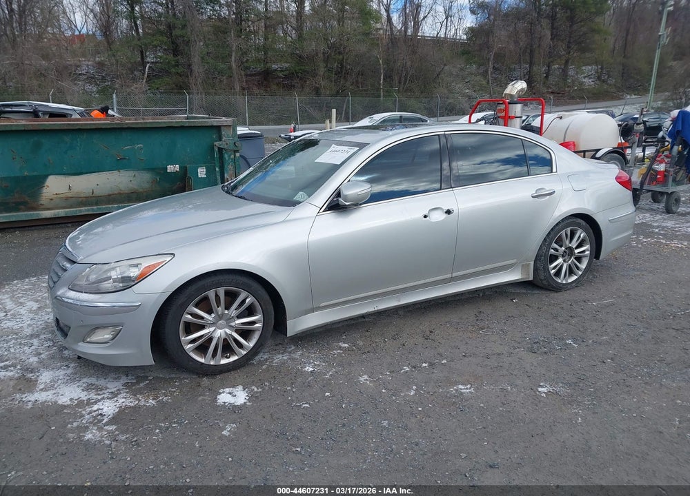 2013 HYUNDAI GENESIS 3.8 VIN: KMHGC4DD9DU231273