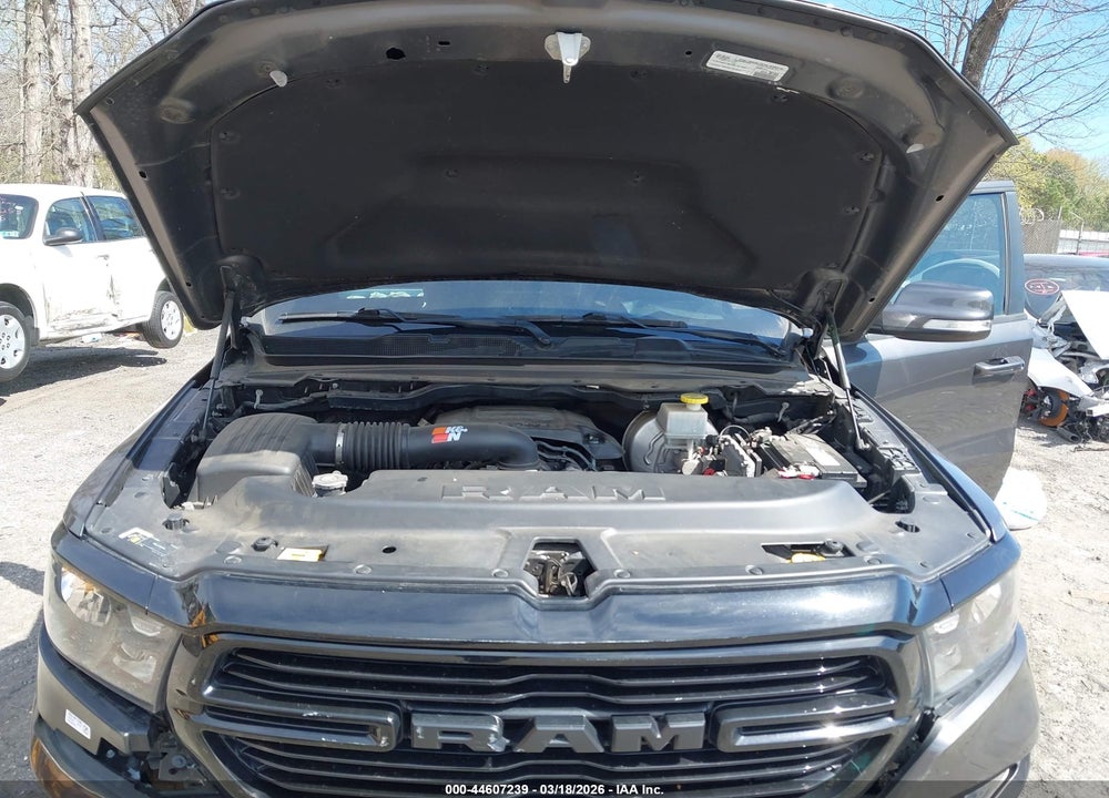 2020 RAM 1500 BIG HORN  4X4 5'7 BOX VIN: 1C6SRFFTXLN160162