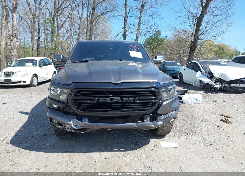 2020 RAM 1500 BIG HORN  4X4 5'7 BOX VIN: 1C6SRFFTXLN160162