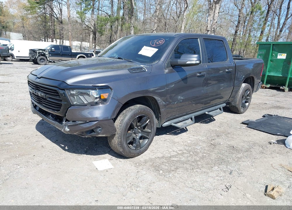 2020 RAM 1500 BIG HORN  4X4 5'7 BOX VIN: 1C6SRFFTXLN160162