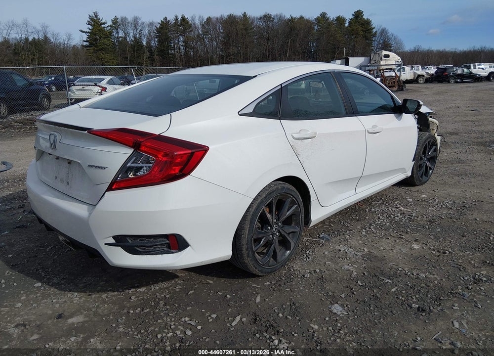2019 HONDA CIVIC SPORT VIN: 2HGFC2F87KH521856