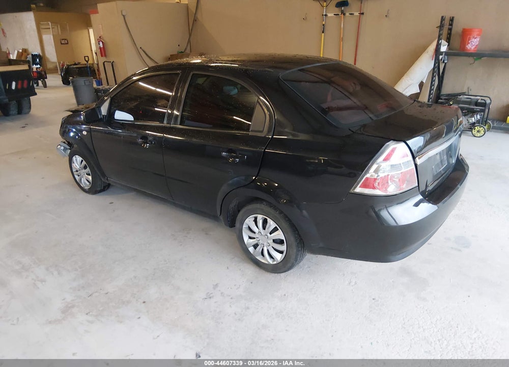 2007 CHEVROLET AVEO LS VIN: KL1TD56627B126098