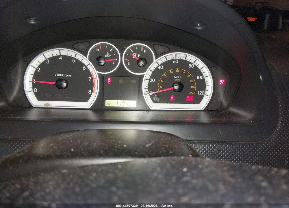 2007 CHEVROLET AVEO LS VIN: KL1TD56627B126098