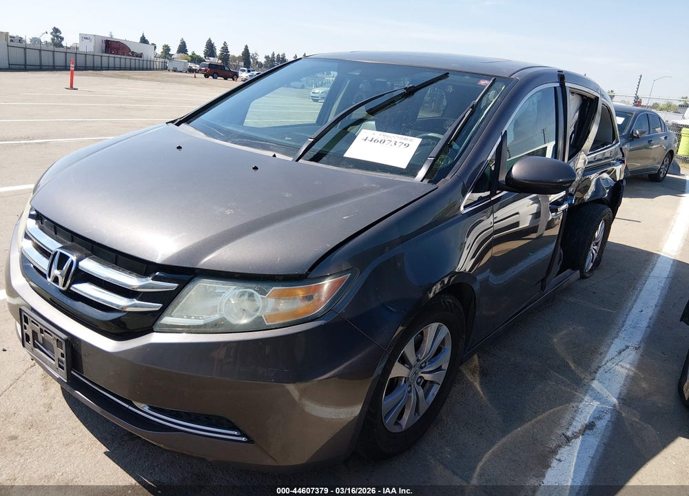 2016 HONDA ODYSSEY EX-L VIN: 5FNRL5H62GB047790