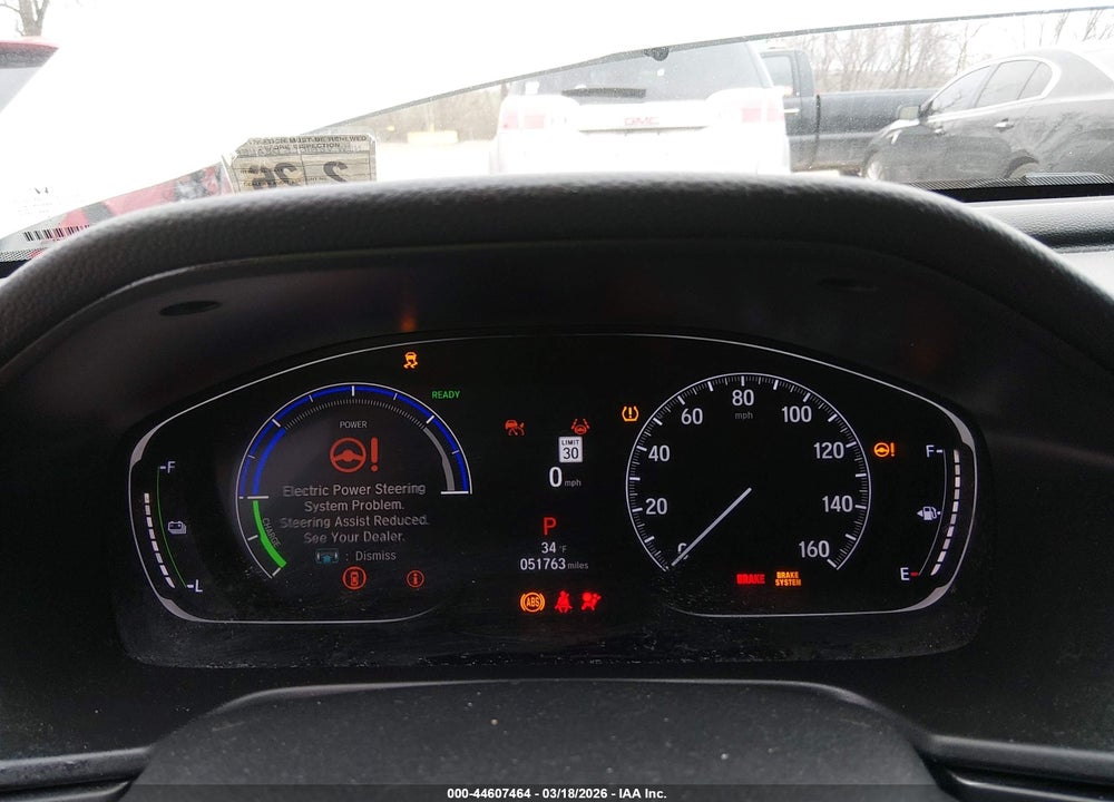 2021 HONDA ACCORD HYBRID VIN: 1HGCV3F17MA001292