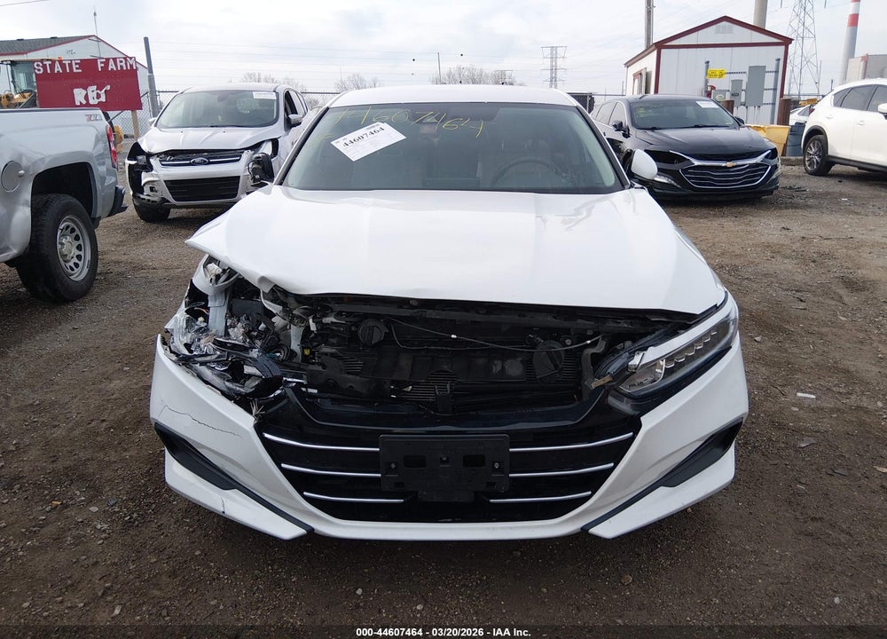 2021 HONDA ACCORD HYBRID VIN: 1HGCV3F17MA001292