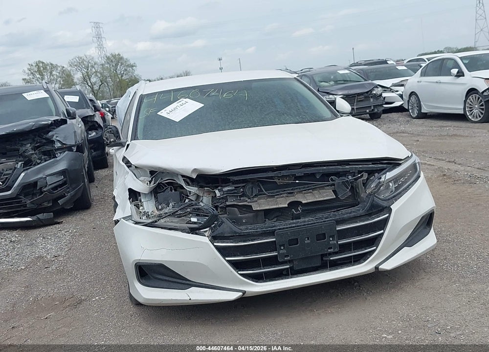 2021 HONDA ACCORD HYBRID VIN: 1HGCV3F17MA001292