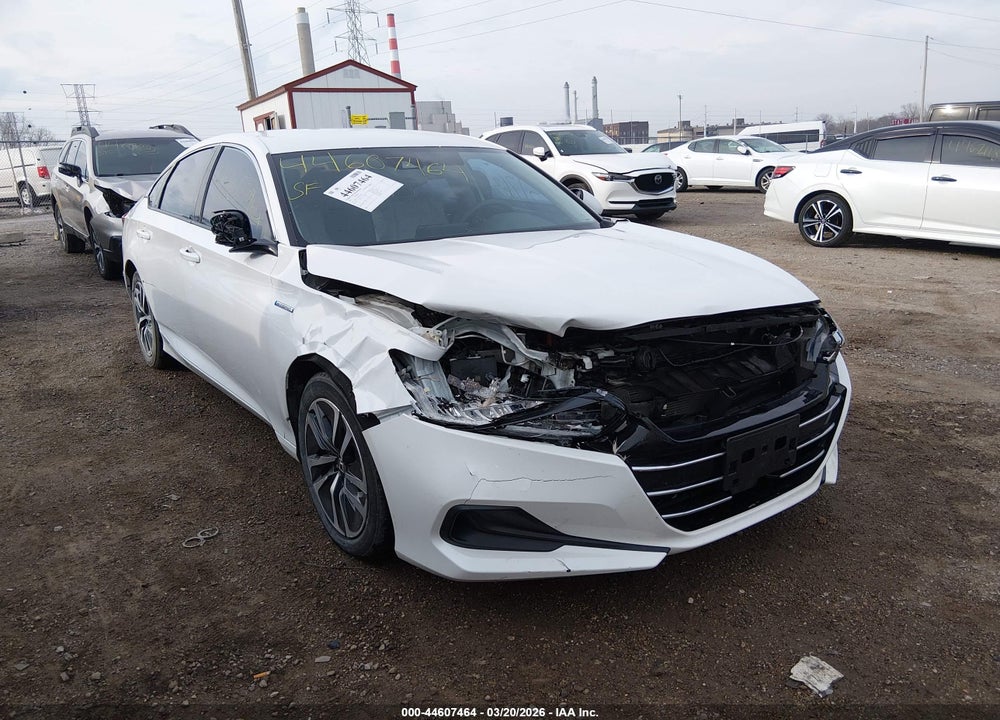 2021 HONDA ACCORD HYBRID VIN: 1HGCV3F17MA001292