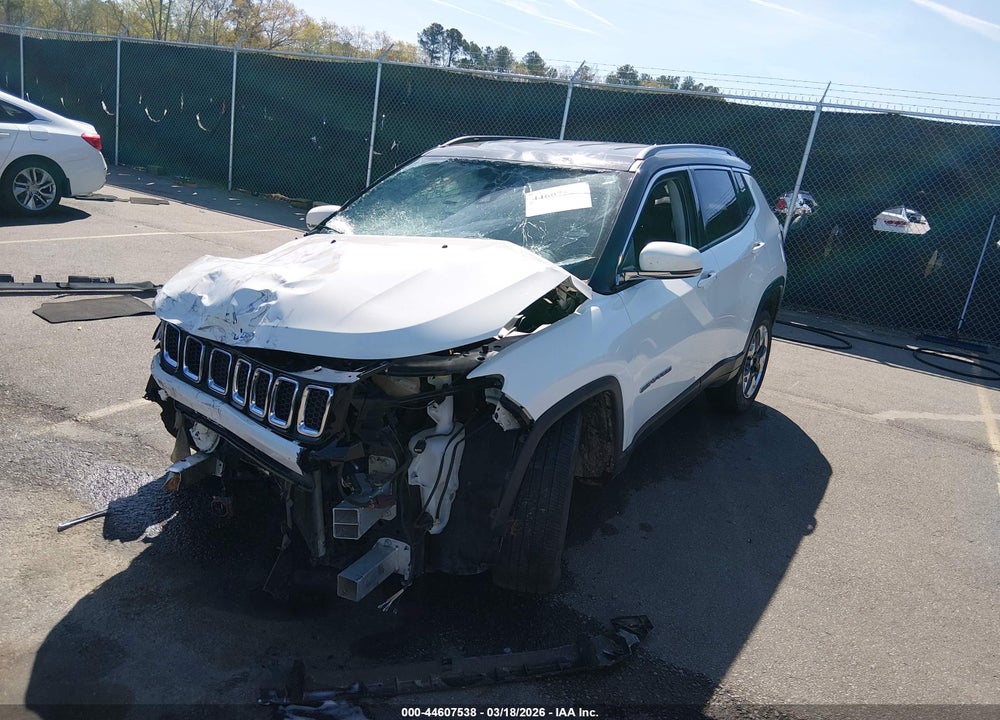 2018 JEEP COMPASS LIMITED FWD VIN: 3C4NJCCB3JT405873