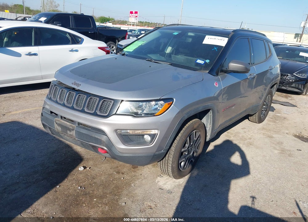2019 JEEP COMPASS TRAILHAWK 4X4 VIN: 3C4NJDDB7KT671466